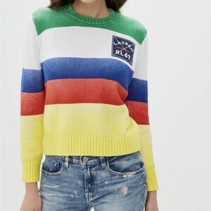 Ralph Lauren
Striped Combed Cotton Sweater